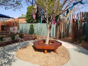 New toddler and nursery outdoor area 2 - Sept 2017