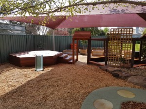 New toddler and nursery outdoor area 6 1 - Sept 2017