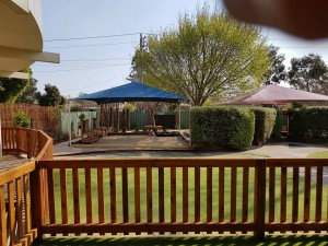 New toddler and nursery outdoor area - Sept 2017